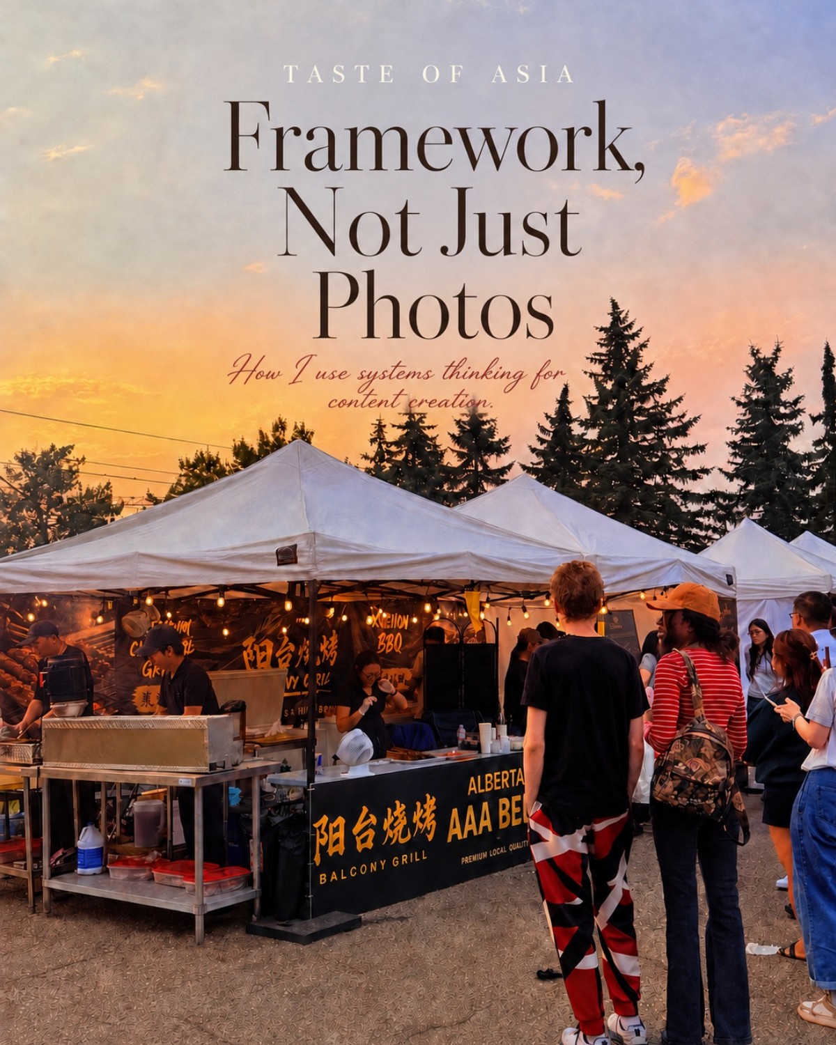 Cover of the Taste of Asia five-question framework